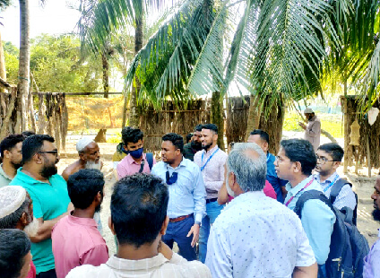 Field Visit for Nabapallab Project at Khulna, Satkhira and Bagerhat ECA Region. Field Visit for Nabapallab Project at Khulna, Satkhira and Bagerhat ECA Region.